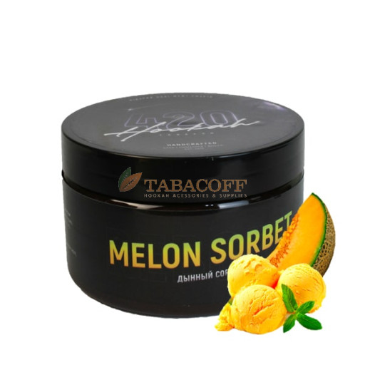 Табак для кальяна 420 Melon Sorbet (Дынный сорбет) 250 гр